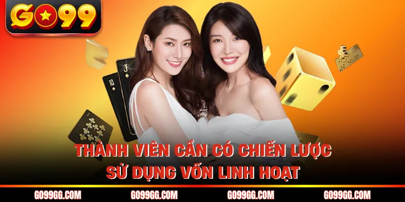 Thành viên cần có chiến lược sử dụng vốn linh hoạt